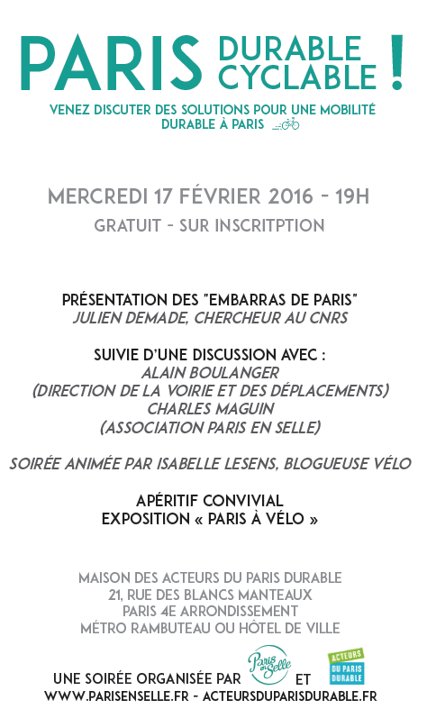 Paris Durable, Paris Cyclable (programme)