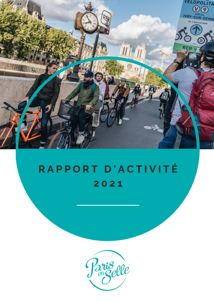 Couverture du rapport d'activité 2021