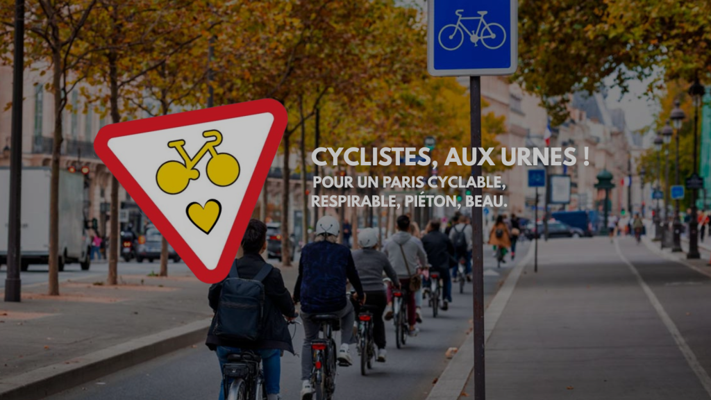 Cyclistes aux urnes - elections municipales 2026
